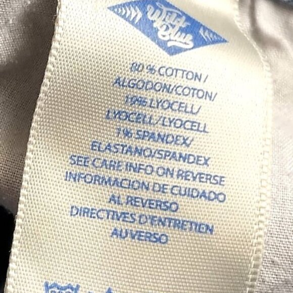 WILD BLUE CUT OFF SHORTIE JEAN SHORTS - Picture 4 of 8